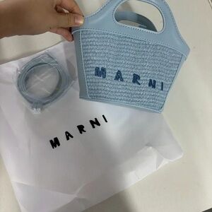 Marni Light Blue Mini Bag